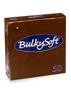 Tovaglioli 33x33 Marrone -...