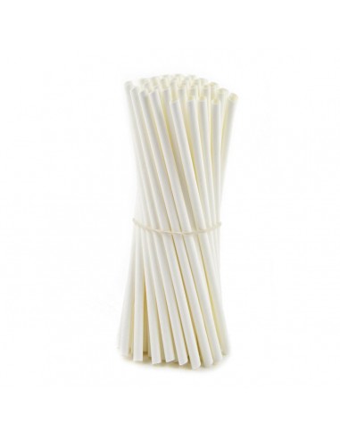 Cannucce Dritte Compostabili Bianche...