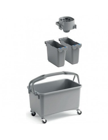 Secchio Eroy E-06 Con Ruote - 28 Litri 