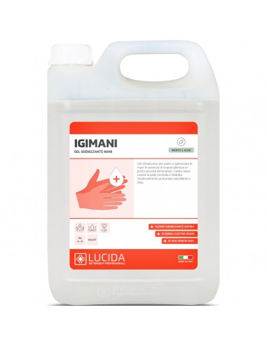 Igienizzanti Mani Idroalcolico Menta...
